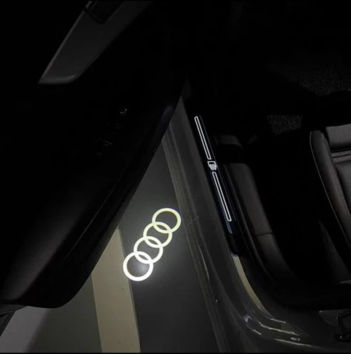 Audi Puddle Lights